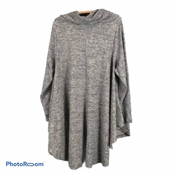 Roaman’s Gray Tunic Size Large 18/20 - Picture 2 of 3